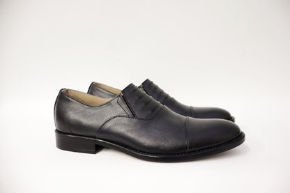 Heren schoenen Frederico leer zwart