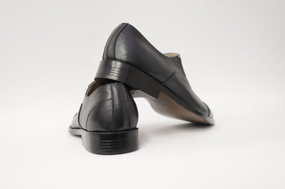 Heren schoenen Frederico leer zwart